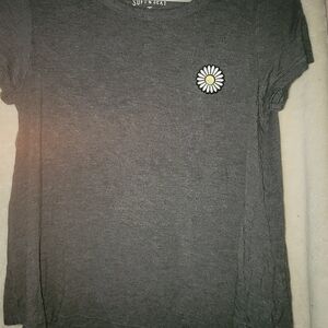 American Eagle Outfitters Charcoal Tee